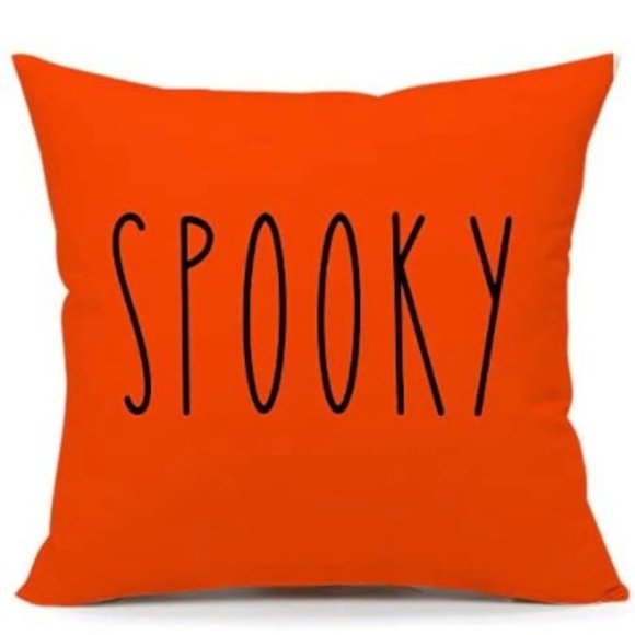NEW - SET of 2 - SPOOKY & WITCH’S BREW - Large Beautiful Pillow Covers - Picture 2 of 7